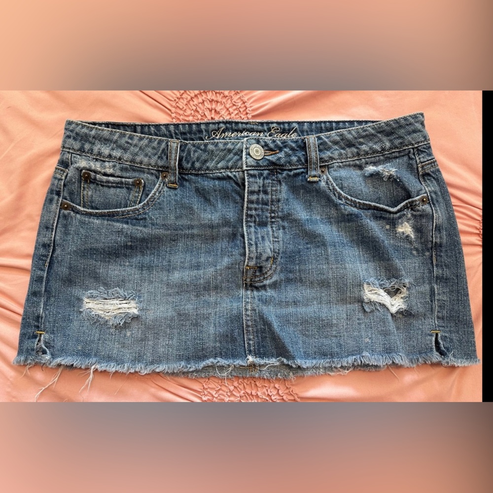 American eagle mini Jean skirt size small